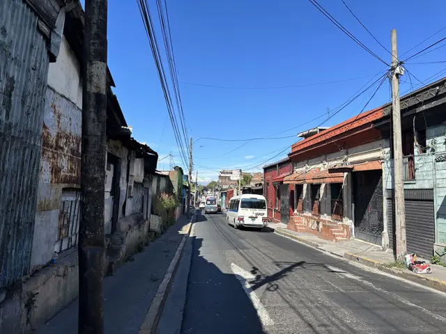 rue pauvre à San Salvador, Salvador