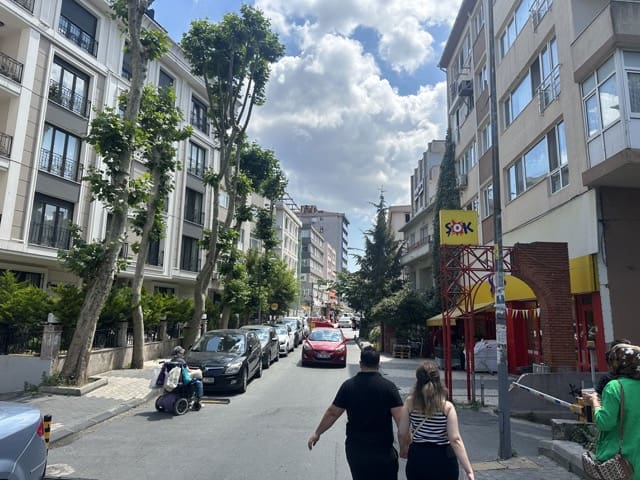 rue et immobilier à Kagithane, Istanbul