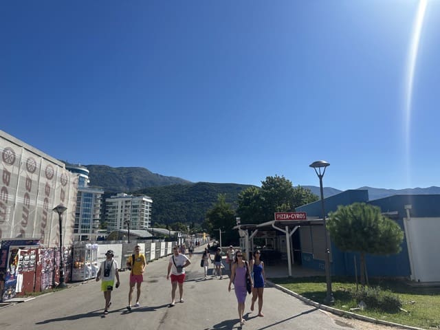 promenade budva