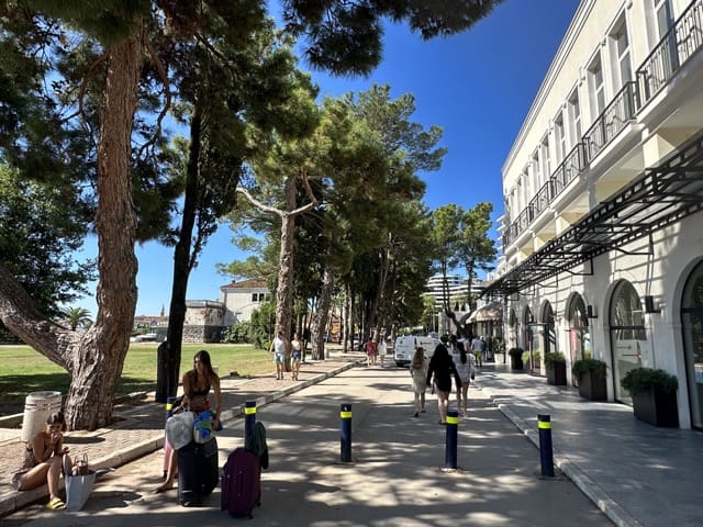 promenade budva