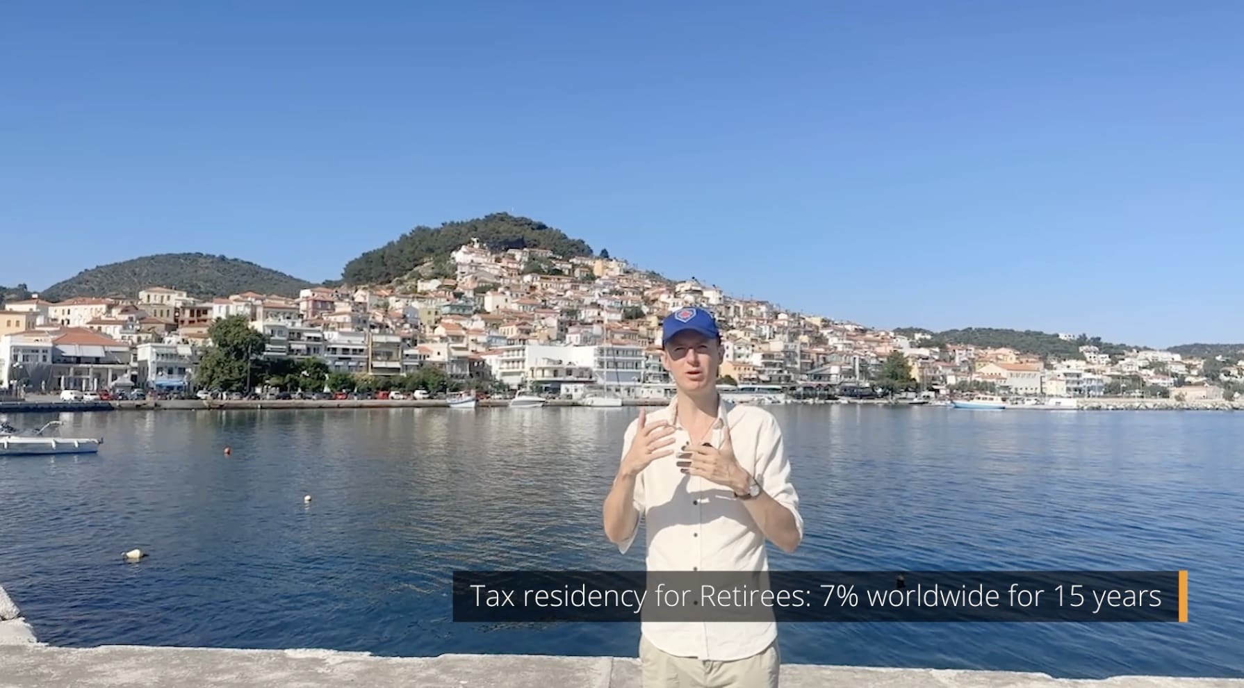 Screenshot golden visa research in greece
