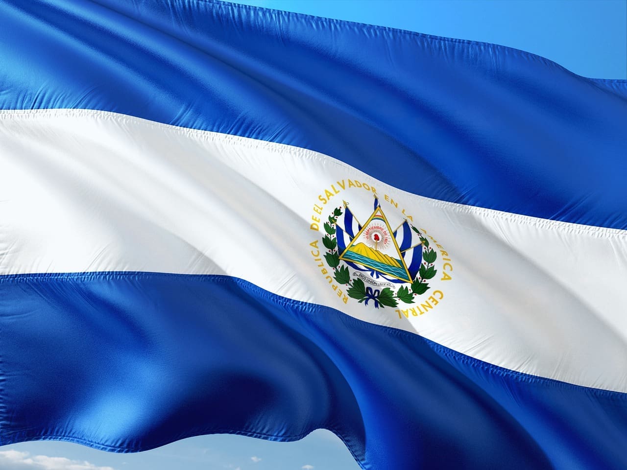 drapeau Salvador 